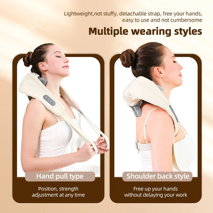 Wireless Brushless Motor Neck Massager