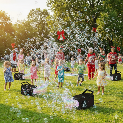 Automatic Bubble Blowing Machine